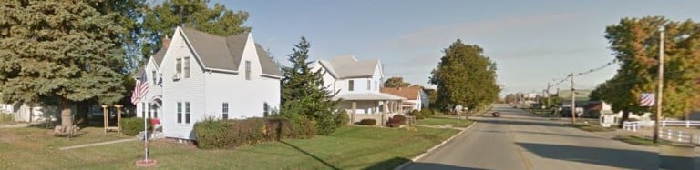 Abingdon, Illinois historical homes.